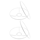 Design vintage : apporte une touche rétro classique à votre espace, idéal pour créer une ambiance chaleureuse et élégante dans n'importe quelle pièce. structure d'abat-jour en fil métallique, accessoires pour abat-jour