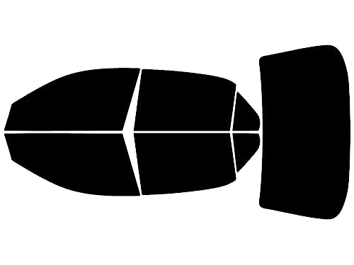 Rvinyl Window Tint Kit Compatible with Honda Accord 2003-2007 (Sedan) - Complete Precut Kit - 5%