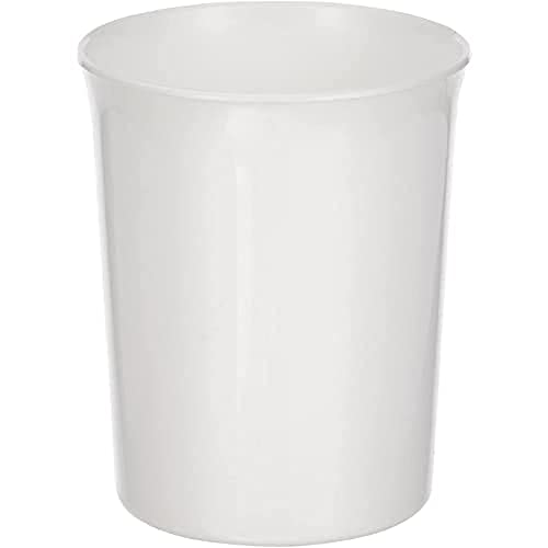 Preisvergleich Produktbild Fackelmann Zahnputzbecher TECNO, Zahnbürstenhalter, Trinkbecher, Bad-Accessoire (farblich sortiert: Weiß, Lila, Blau), Menge: 1 Stück