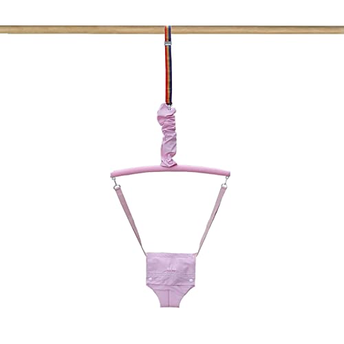 Jumper de porta infantil | Cadeira de balanço para bebê pendurada na porta com sela de segurança - B