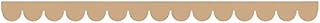 UFunhome 12 Pack of 24 Inch Unfinished Wooden Scalloped Moulding Trim