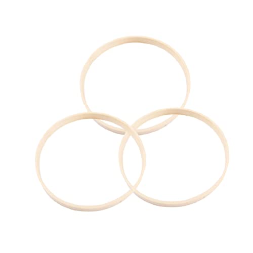 PRETYZOOM 20pcs Dreamcatcher DIY Rings Round Craft for Handmade Projects Natural Material for Wreaths Mandalas and Windchimes