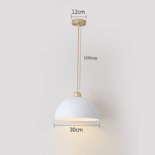 Lampe de chevet décorative de chambre à coucher blanche et épurée - 3
