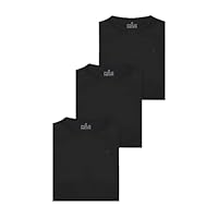 Kit 3 Camisetas Masculinas Básicas Logo Polo Wear Preto G
