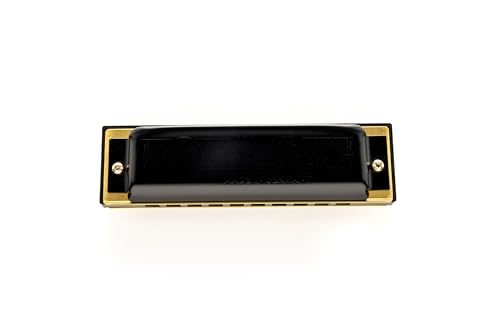 Hohner Pro Harp Ab Major Harmonica, Black, 10 - Image 4