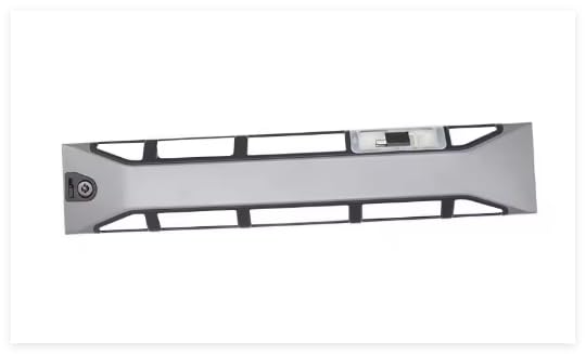 Para PowerEdge R730 R720 R520 R820 R720xd 0TFV72 TFV72 Panel frontal de servidor Bisel frontal placa frontal con llave