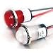 657-1502-103F, LED Panel Mount Indicator Uni-Color Red 2-Pin (2 Items)