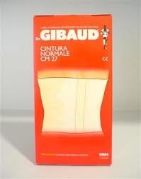 GIBAUD CINTURA NORMALE 27 cm Tg. D Circonferenza 106-120 cm