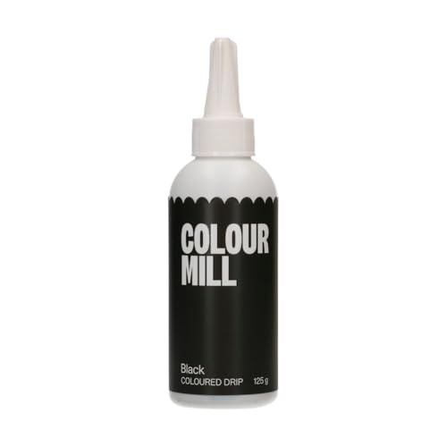 Colour Mill Choco Drip Black: Glassado de chocolate para sobremesas e bolos - 125 g