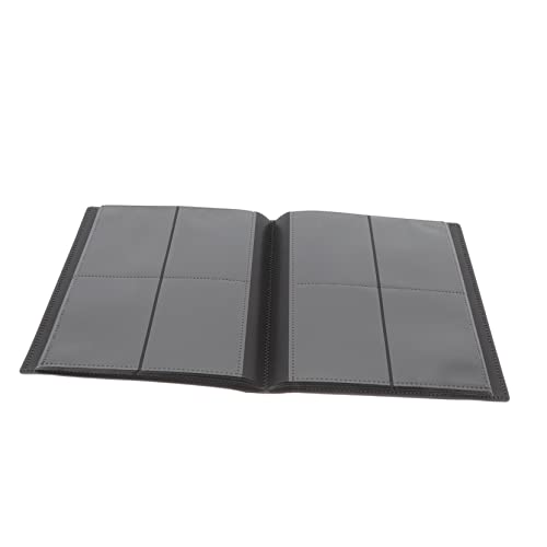 CHICAMPERA Classeur de Cartes à Collectionner 9 Cases Jeux et Sports Album de Rangement Polyvalent Plastique Transparent Joueurs et pour Stocker Cartes de Jeu