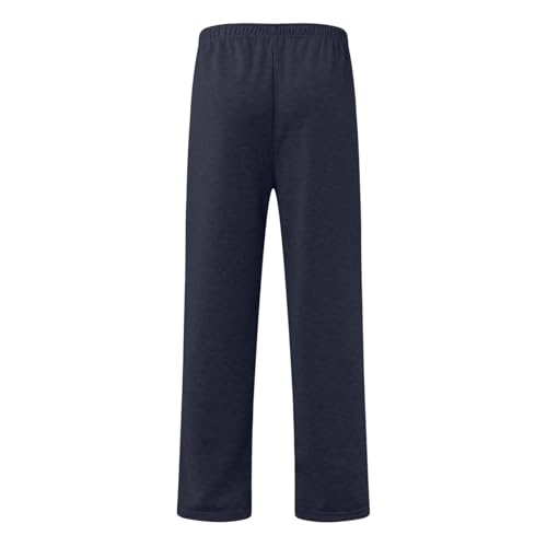 Pantalon homme chaud et confortable à coupe droite ample