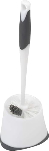 Clorox Corner Toilet Bowl Brush with Under Rim Scrubber, Inc...