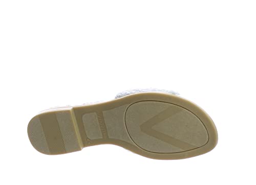 Vionic Demi Women's Heeled Slide Sandal Arctic Ice Curly Shr - 8.5 Medium #TOP4
