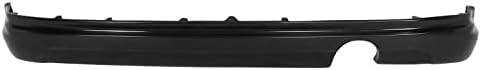Rear Bumper Lip Compatible With 2003-2007 SCION XB, K-Style PU Black Rear Lip Spoiler Splitter by IKON MOTORSPORTS, 2004 2005 2006
