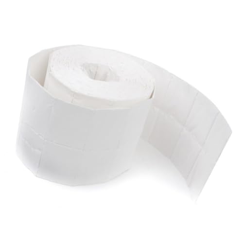 Hohopeti 500 Stück Nagelentferner Pads aus Weichem Baumwollvlies Nagelkunst Reinigungstücher Fusselfreie Nagellackentfernung für Professionelle Maniküre und Nagelpflege