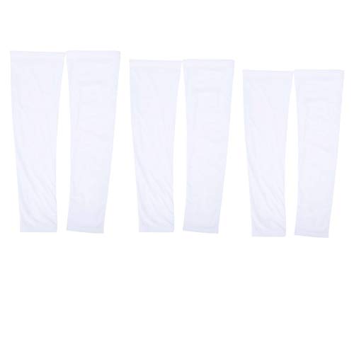 01 Manga de braço com proteção UV, manga de braço de ciclismo para esportes de verão (M)