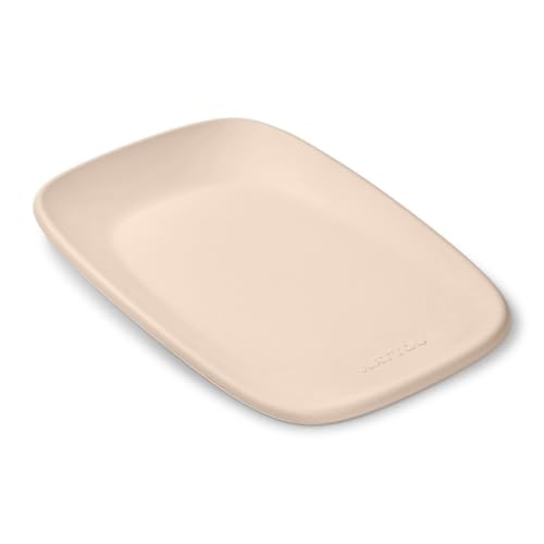 Nattou Cambiador de suave espuma de PU, Cambiador lavable, Aprox. 50 x 70 cm, Softy, Beige