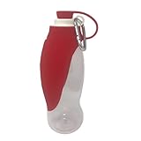 🐶[ Portátil y práctica]: Fácil de guardar en su mochila, bolso, caja de viaje para perros. Con el mosquetón que contiene, puede sujetarla en la correa, cinturón, mochila, arnés, etc.… En un viaje o sacar a pasear cerca de su casa, es una buena opción como accesorios para sus mascotas.