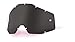 100% Racecraft/Accuri/Strata Anti-Fog Replacement Lens With Posts (Dark Smoke)