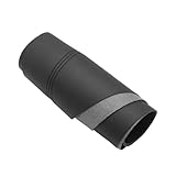 Panneau D'accoudoir Porte Voiture Cuir Microfibre, Garniture Couverture Pour Peugeot 307 2004 2005 2006 2007 2008 2009 2010 2011 2012 2013 4 Pièces Panneau décoration console centrale(Le noir,Rear pai