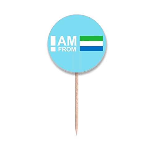 I am from Sierra le Art Deco - Palillo de dientes para decoración de fiestas