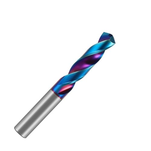 1Pcs 2mm-20mmx100mm HRC65 Solid Carbide Drill Bits Set, Spiral Flute Twist Drill Bit for Hard Alloy Stainless Tool(7.1mm 1pc)