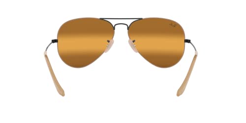 Image of Ray-Ban Rb3025 Aviator Classic Mirrored Sunglasses