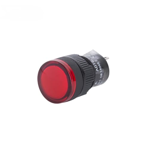 Luz indicadora AD16-12A estanca IP65 para paneles con protección contra polvo