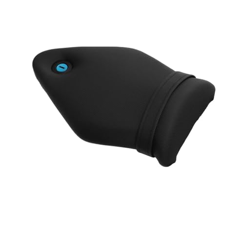 Asiento trasero negro que soluciona el desgaste en motos BMW S1000RR y S1000R