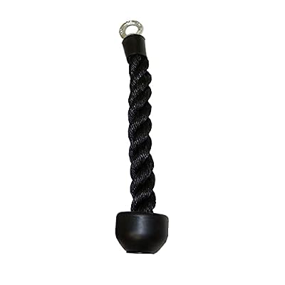 Ader Sporting Goods LAT Pulldown Attachments for Gym - Cable Machine Attachment Set with Tricep Pull Down Rope, Double D Handle, V Bar, Revolving Straight Bar & Snap Links