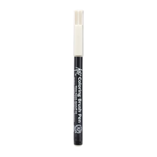 MARCADOR PINCEL ARTISTICO KOI COLORING BRUSH - 153 CINZA COOL CLARO - USO PROFISSIONAL