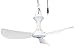 PEARL 12V Deckenventilator: Mobiler 12-V-Deckenventilator mit Aufhänger, Ø 46 cm, 6 W, 330 U/Min. (Deckenventilator 12 Volt)
