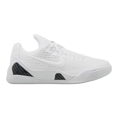 Kobe 9 Elite Protro Halo Grade School Basketball Shoes (White) (FV3607-100, White)