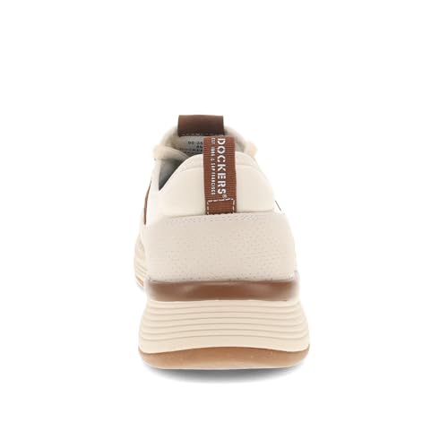 Baskets Adan Dockers légères et robustes blanc cassé brun clair 39