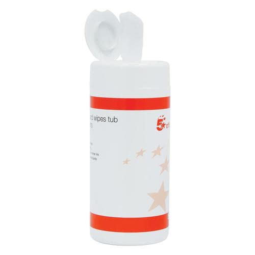 Image of 5 Star Office Drywipe Wet Wipes [Pack 100]+ free finchley refill pen (2)