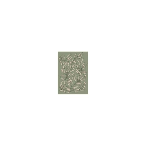 Clairefontaine 116360C - Korrespondenzset - Schreibset Jardin des Sens, 8x Einzelkarten 11x15,5 cm sortiert und 8x Umschläge Pollen C6 naturweiß, 1 Set