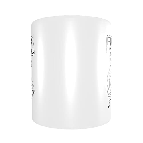 Divertido Rude Comedy Humor Novedad Broma Regalo Taza De Café,Whitecups Taza De Café Taza De Té - Imagen 4