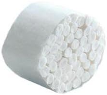 Premium Quality 100% Cotton rolls 50 rolls per pack for teeth whitening and saliva absorbing