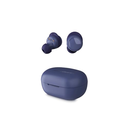 Energy Sistem RaceBuds Auriculares Inalámbricos Deportivos (Plástico 100% Reciclado, Resistencia al Agua IPX4, Secure-Fit+, 22 h de batería, tecnología Bluetooth) Azul