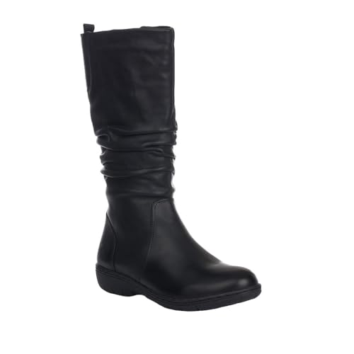 KangaROOS 710-11 Bota Sport Piel Plana Mujer Negro 39