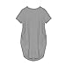 NP Vestido suelto casual para mujer con bolsillos para mujer, gris, Small