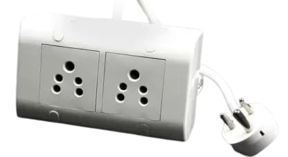 Modular extenstion Board 4meter Small Plug 2 Socket Extension Boards-image-1