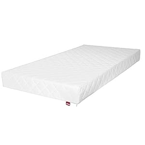 Abeil Matelas Bébé 60 x 120 cm – Douce Nuit – Doux et confortable – enveloppe lavable – 10 cm