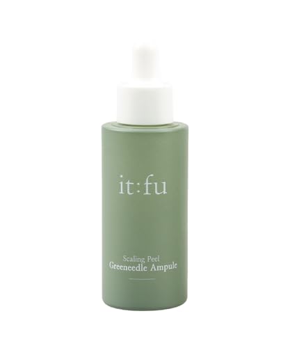 itfu Scaling Peel Greeneedle Ampoule | K-Beauty, Pore & Dark Spot Care,Removes Skin Pigmentation & Exfoliates Dead Skin Cells,Contains Madecassoside 2.89 oz / 82g