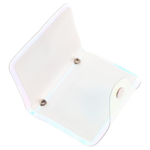 BESPORTBLE Fashion Hologram Bag 20 Card Holders Holographic Credit Card Holder Organizer for Travel Shopping