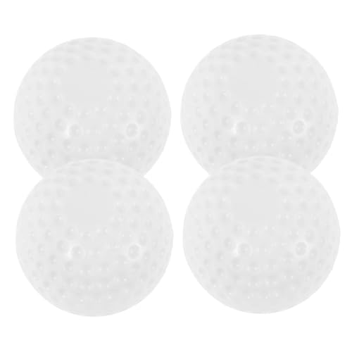 Balles de baseball pour lance-balles Toyvian (4 pièces), petites balles entraînement extérieur
