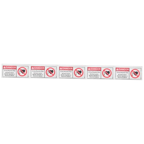 Étiquette de sécurité magnétique et adhésive SOLUSTRE lot de 5 pièces