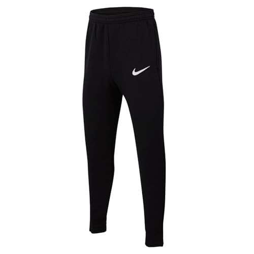 Nike Unisex Kinder Y Nk Flc Park20 Kp Pants, Black/White/White, XL