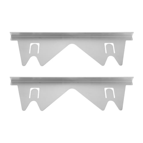 Protector telescópico de acero inoxidable para cocina resistente al calor diseño moderno 2 piezas