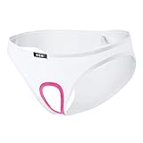 Utcelut Men's Smooth Underwear Open Pouch Comfort Bikini Briefs Underpants Small White